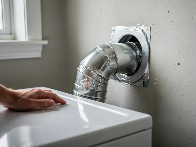 Boynton Beach Dryer Vent Cleaning expert performing professional dryer vent repair and installation in Boynton Beach